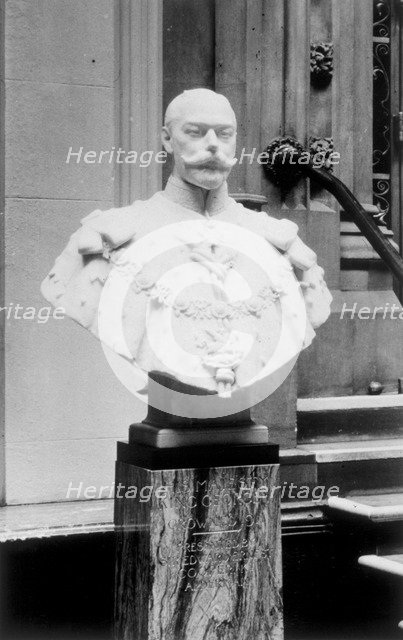 Portrait bust of King George V, 1914. Artist: George Frampton