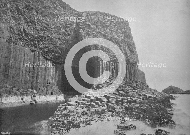 'Staffa - Fingal's Cave', 1895. Artist: Unknown.