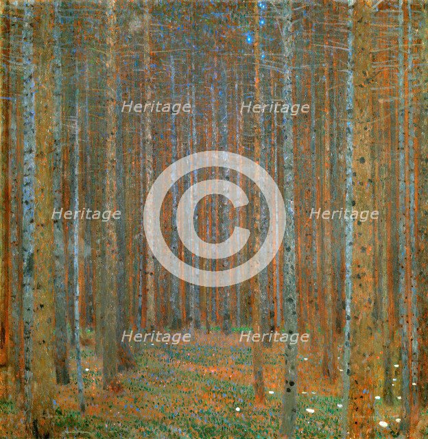 Fir Forest I, 1901. Artist: Klimt, Gustav (1862-1918)