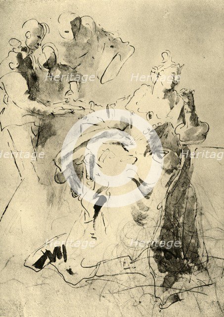 'Cleopatra', before 1751, (1928). Artist: Giovanni Battista Tiepolo.