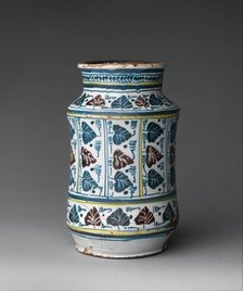 Pharmacy Jar, Italian, 1450-70. Creator: Unknown.