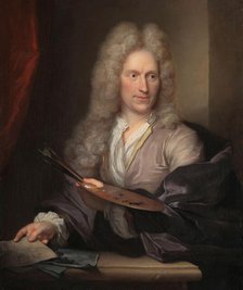 Portrait of Jan van Huysum, c.1720. Creator: Arnold Boonen.