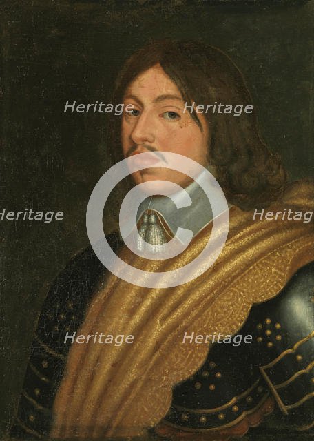 Portrait of King Charles X Gustav of Sweden (1622-1660), c. 1650-1660. Creator: Beck, David (1621-1656).