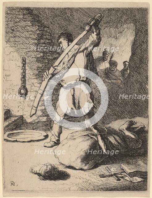 Beheading of John the Baptist, c. 1627. Creator: Rembrandt Harmensz van Rijn.
