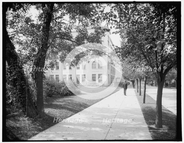 Main building, National Cash Register, Dayton, Ohio, c1902. Creator: William H. Jackson.