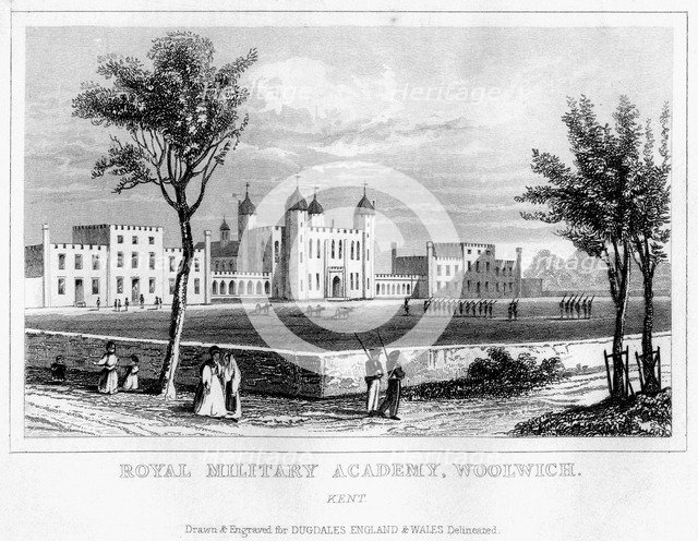 Royal Military Academy, Woolwich, London, 19th century. Artist: Unknown