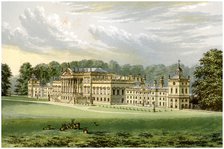 Wentworth Woodhouse, Yorkshire, home of Earl Fitzwilliam, c1880. Artist: Unknown