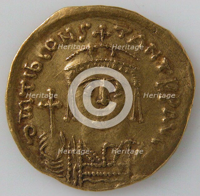 Solidus, Byzantine, 6th century (?). Creator: Unknown.