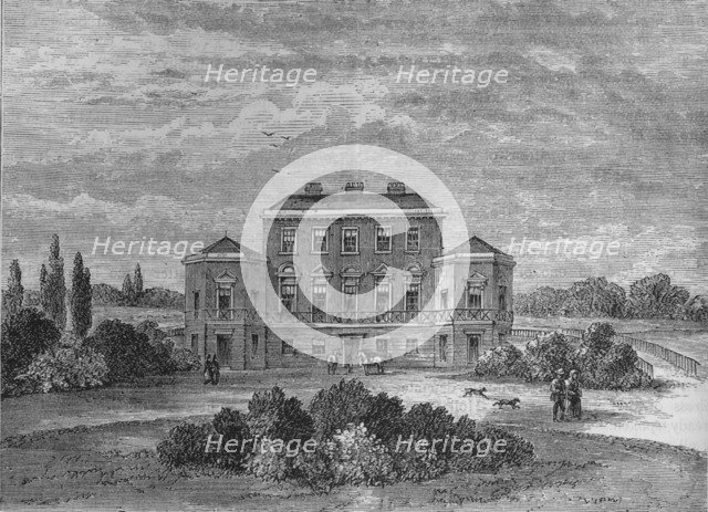 Foley House, Marylebone, Westminster, London, c1800 (1878). Artist: Unknown.