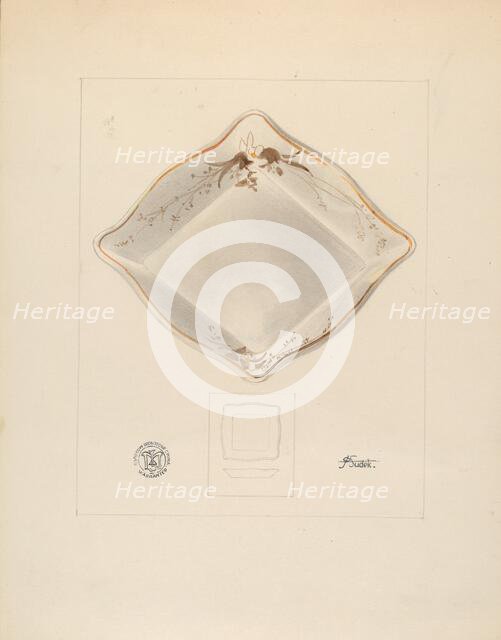 Saucer, c. 1937. Creator: Joseph Sudek.