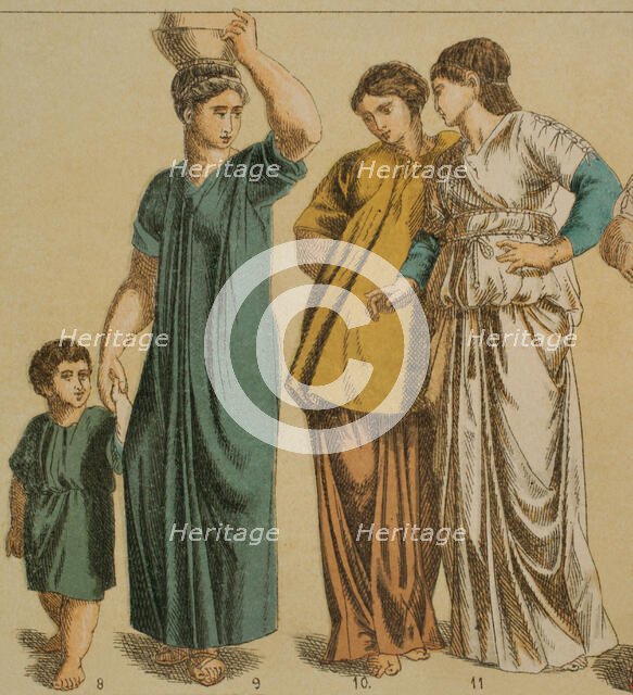 Roman Age Costume, 1881.  Creator: Unknown.