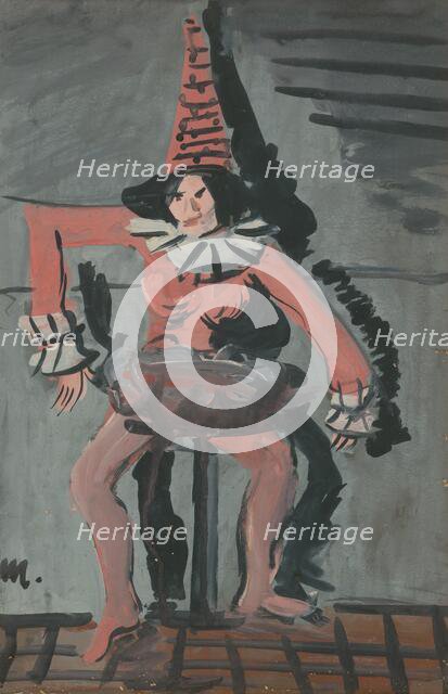 Pierrot, around 1936. Creator: Cyprian Majernik.