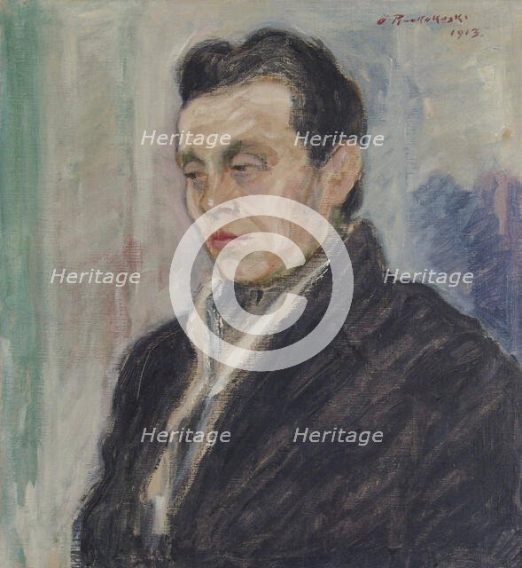 Portrait of a Man (Yrjö Ramstedt), 1913. Creator: Jalmari Ruokokoski.