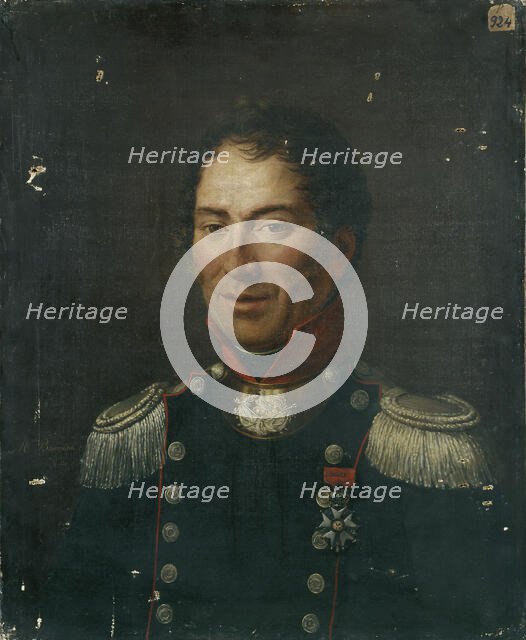 Portrait of a captain of the National Guard under the July Monarchy, c1840. Creator: Catherine Helie Bonvoisin.