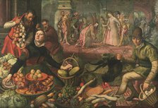 Christ and the Woman taken in Adultery. Creator: Pieter Aertsen.