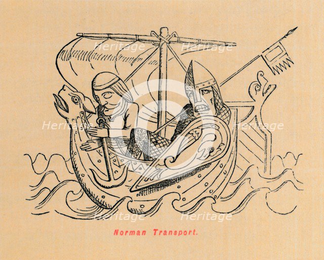 'Norman Transport', c1860, (c1860). Artist: John Leech.