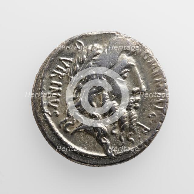 Denarius with C. Memmius C. F., 56 B.C. Creator: Unknown.