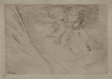 Mab et Cupidon. Creator: Alphonse Legros (French, 1837-1911).