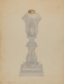 Lamp, c. 1936. Creator: Gertrude Lemberg.