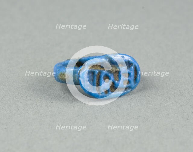 Ring: Amun-Ra, King of the Gods, the Lord, Egypt, New Kingdom, Dynasties 18-20 (abt 1550-1069 BCE). Creator: Unknown.