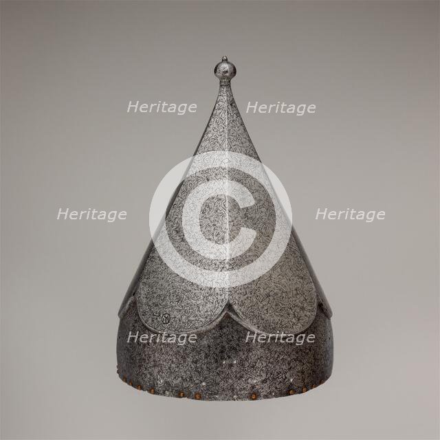 Helmet, Turkish, ca. 1580. Creator: Unknown.