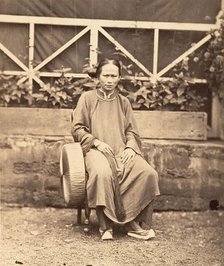 Femme Annamite, Saïgon, Cochinchine, 1866. Creator: Emile Gsell.
