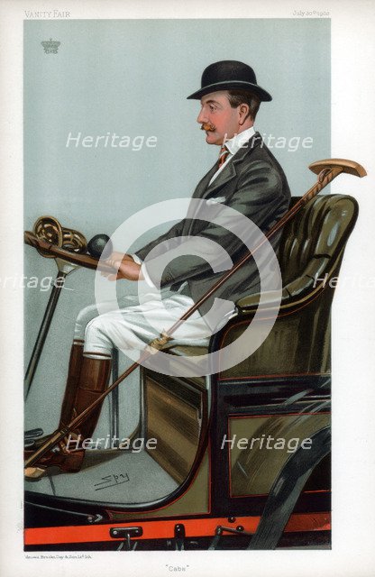 'Cabs', 1903.Artist: Spy