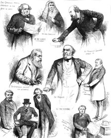 The Suez Canal Question in Parliament: (see "The Silent Member", 1883. Creator: Unknown.