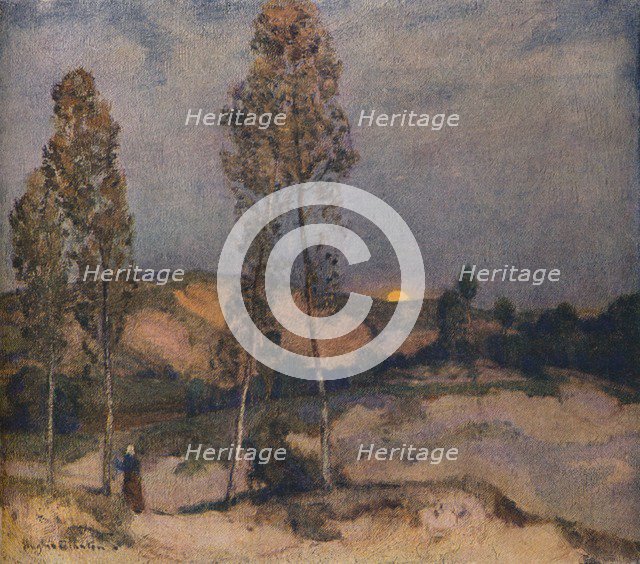 'Sand Dunes, Pas De Calais', c1900. Artist: Herbert Edwin Pelham Hughes-Stanton.