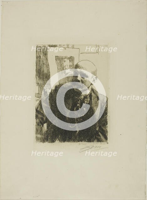 Georg von Rosen, 1893. Creator: Anders Leonard Zorn.