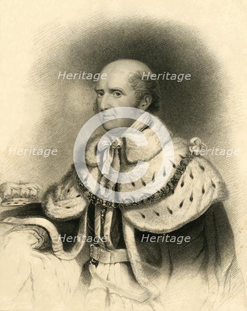 'The Right Honorable Henry Nevill', (1755-1843), 1835. Creator: Edward Scriven.