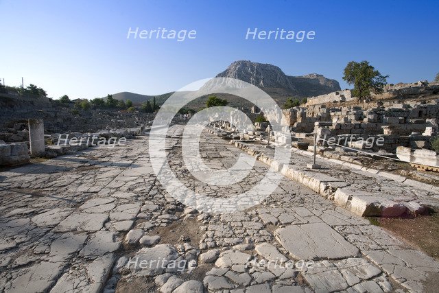 Lechaion Road, Corinth, Greece. Artist: Samuel Magal