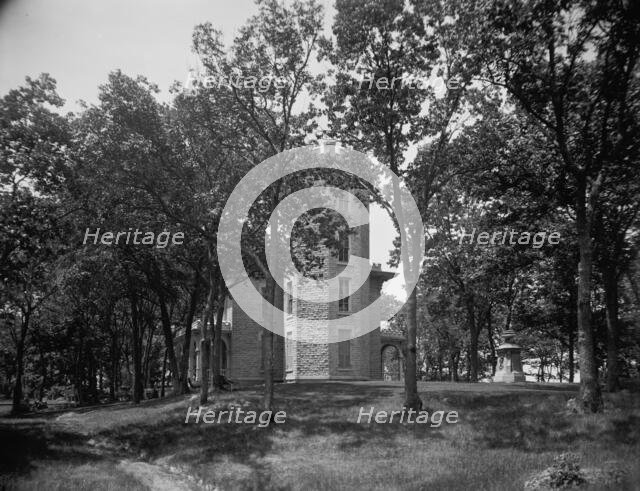 Jay Cooke's residence on Gibraltor [sic], Put-in-Bay, between 1880 and 1899. Creator: Unknown.