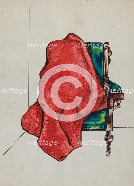 Quilt, c. 1936. Creator: Sebastian Simonet.