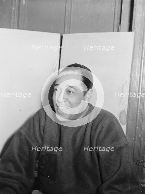 Portrait of Duke Ellington, Zanzibar, New York, N.Y., 1946. Creator: William Paul Gottlieb.