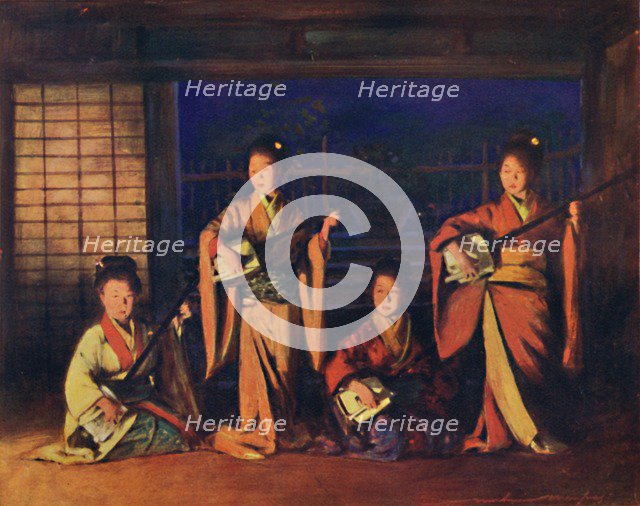 'Geisha Girls', 1903. Artist: Mortimer L Menpes.