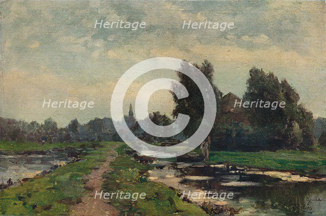 'Near Gouda', 19th century. Artist: Willem Roelofs.