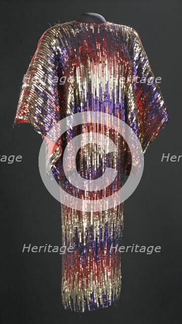 Dress worn by Celia Cruz, 1970s. Creator: José Enrique Arteaga.