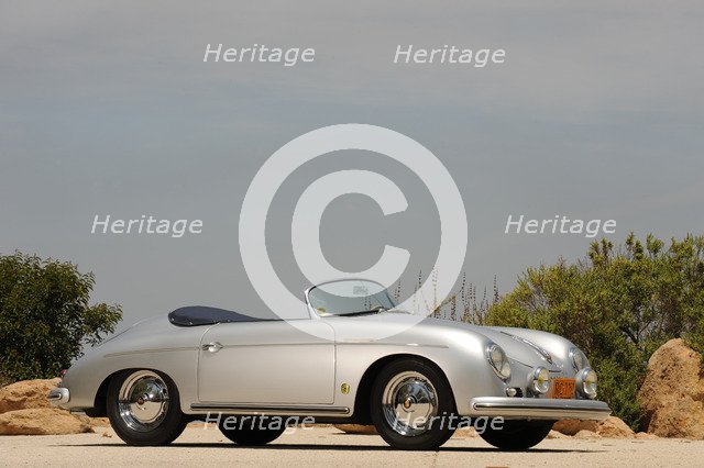 Porsche Speedster 356 1600 Super 1958. Artist: Simon Clay.