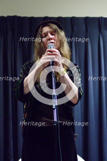 Louisa Jones, Watermill Jazz Club, Dorking, Surrey, Aug 2015. Artist: Brian O'Connor.
