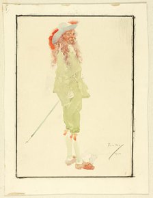 A Cavalier, 1900. Creator: Philip William May.