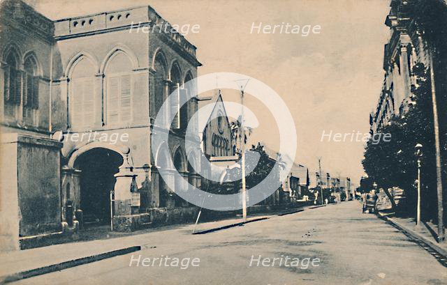 'Sudder Street, Calcutta', c1910. Creator: Unknown.