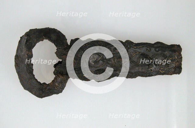 Belt Buckle, Frankish, 6th-7th century. Creator: Unknown.