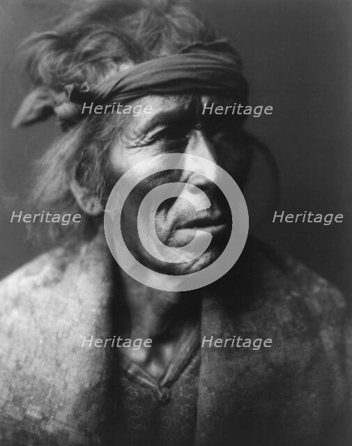 Many Goats, c1904. Creator: Edward Sheriff Curtis.
