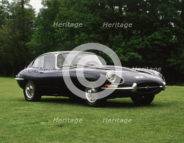 1968 Jaguar E type 4.2 Fixed Head Coupe Artist: Unknown.