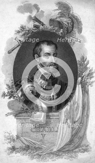 Charles V, Holy Roman Emperor. Artist: Unknown