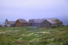 Farm near St. Magnus Church, Isle of Egilsay, Orkney, Scotland, 20th century. Artist: CM Dixon.