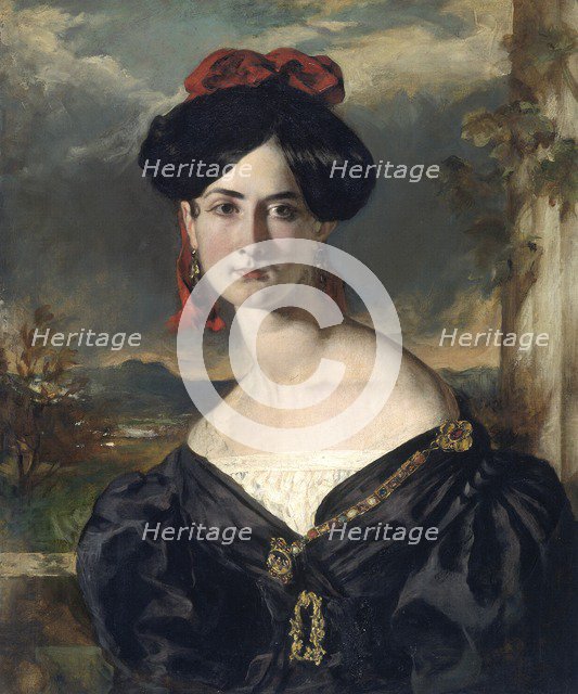 'Louisa Rolls, Mrs Vaughan', (d.1853), 1835. Artist: William Etty.