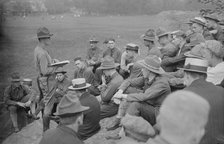 Reading war laws to 12th Regiment, 20 Jul 1917. Creator: Bain News Service.