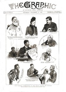 ''The Graphic, Front Cover Saturday November 17. 1888', 1888. Creator: Unknown.
